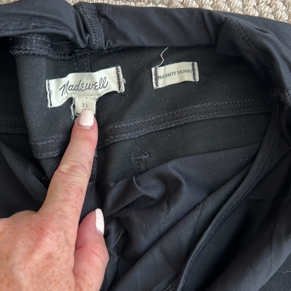 Madewell Black Skinny Jeans - Picture 2 of 3